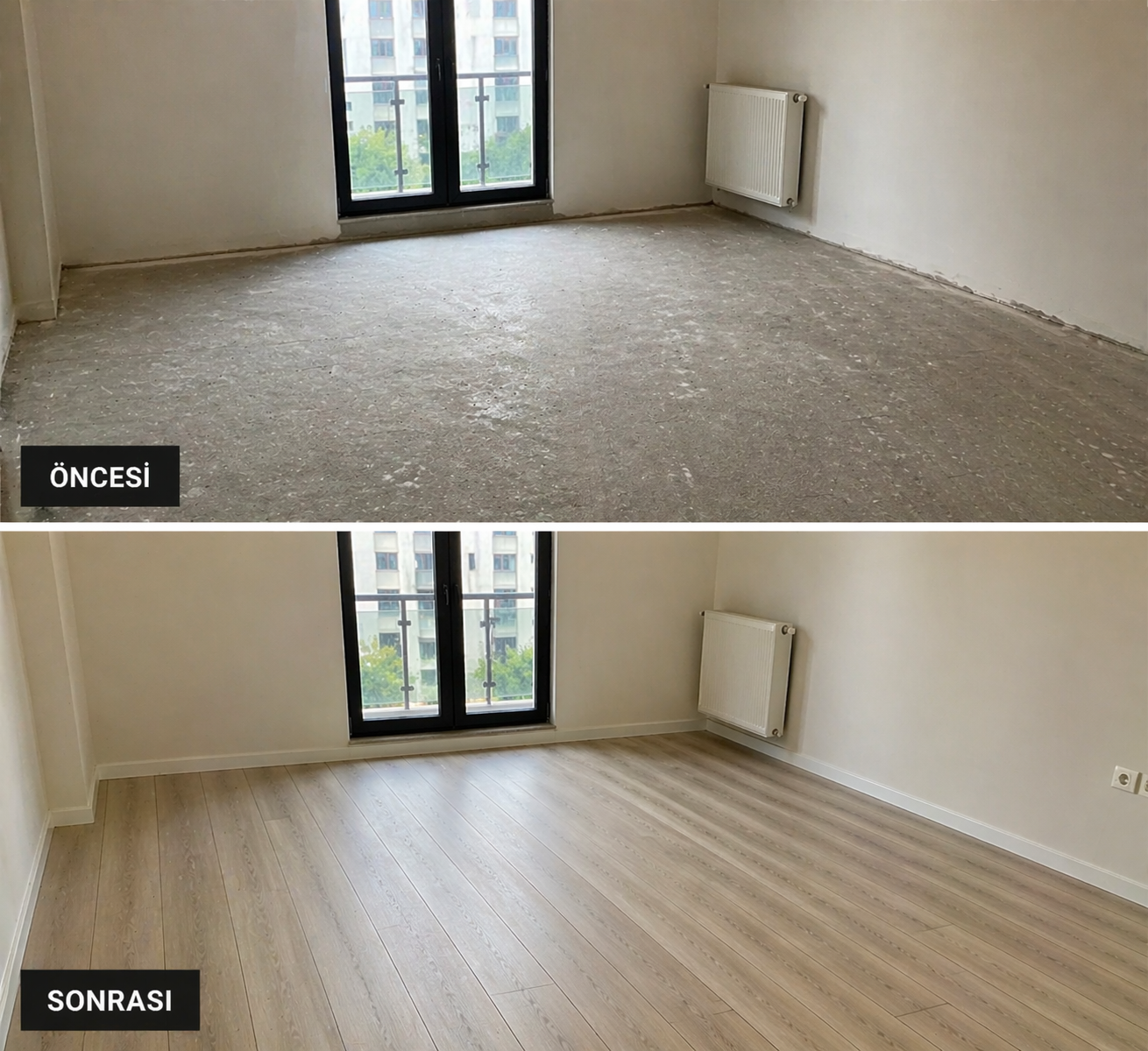 Parke ve laminant uygulamamız görseli 2